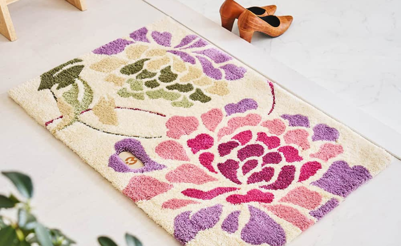 玄関に置く玄関マットの画像