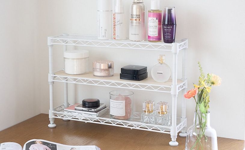 玄関に置くコンパクトラックの画像