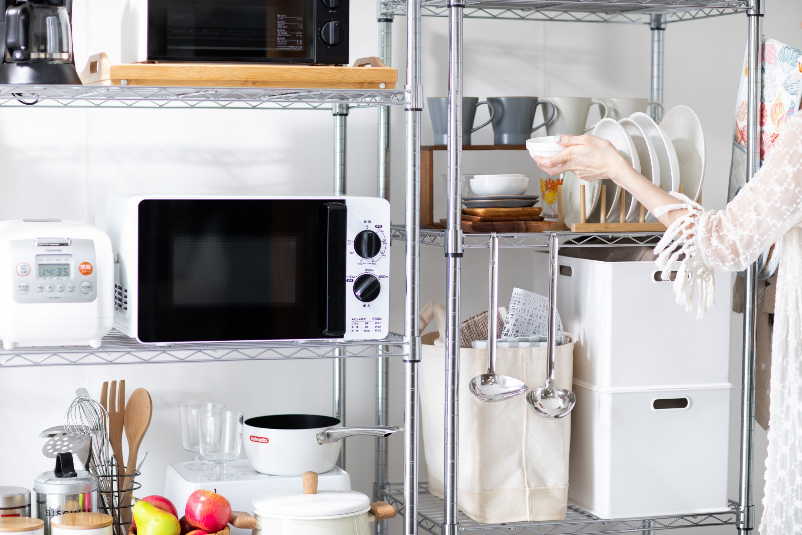 電子レンジの置き場を決めるポイント