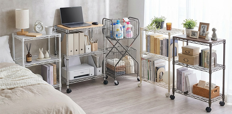 キチンワゴンをインテリアとして活用