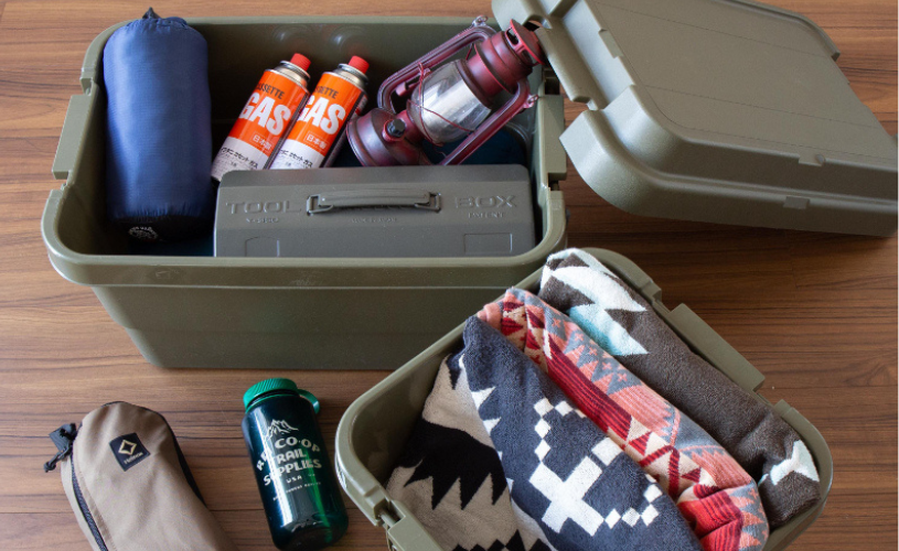 収納ボックスに収納する