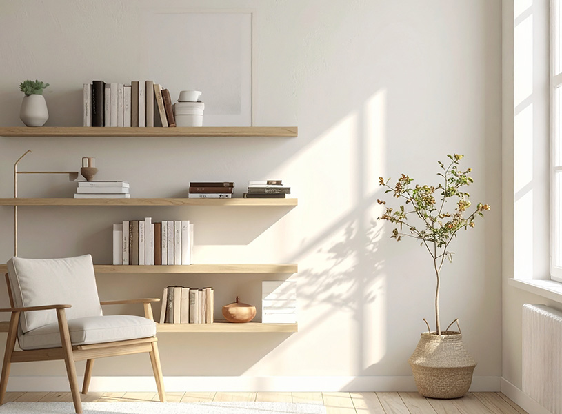 シンプルな部屋