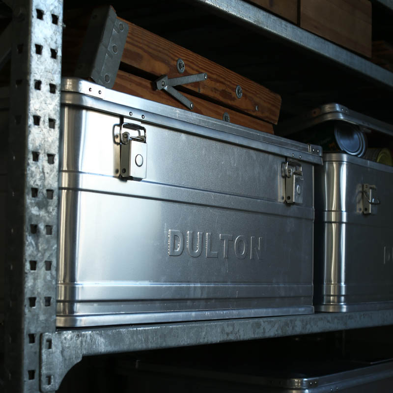 DULTON ダルトン アルミコンテナM ''CONVOY 2' 収納ボックス 木製 整理