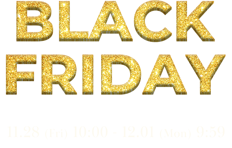 ブラックフライデー開催