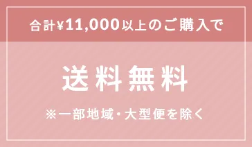 お得なサービス 規定料金（税込）以上お買い上げで 配送料無料！ ※離島、一部地域を除きます。