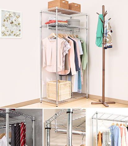 衣類収納特集 ルミナス エレクター専門店 パーフェクトスペース本店