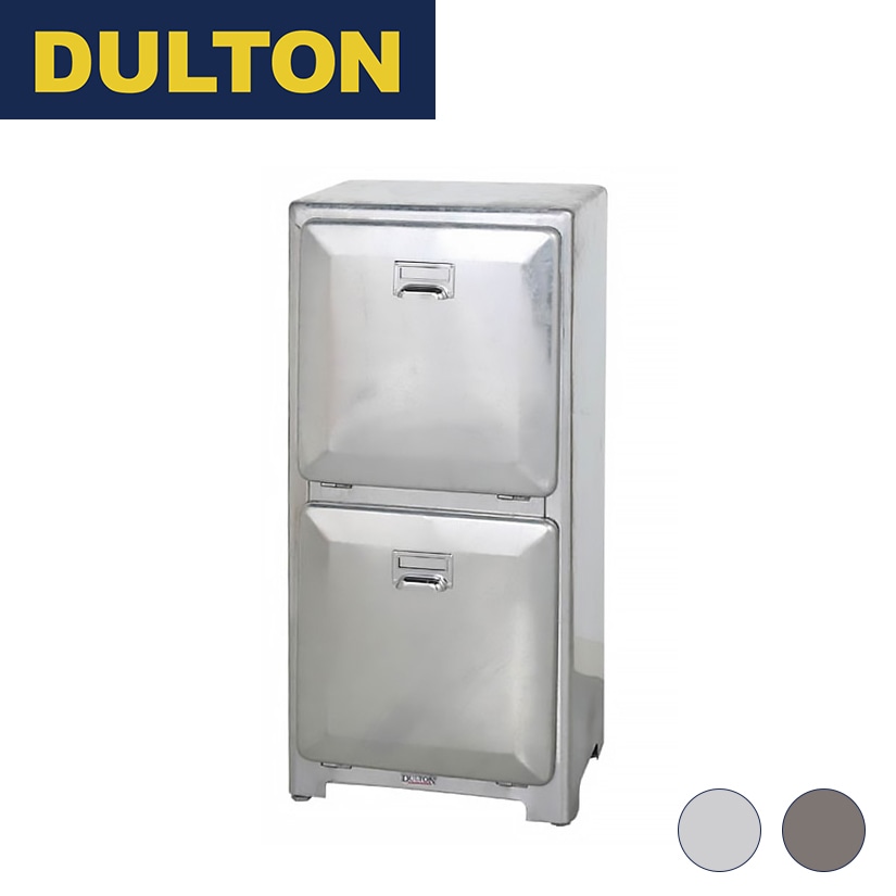 ダルトン(Dulton) ステンレス製ゴミ箱 コンパートメント ビン 18 20Lサイズ 2-COMPARTMENT BIN K855-1202 - 3