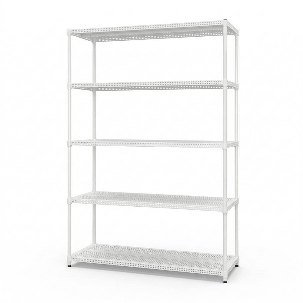 �X�`�[�����b�N ��120cm ���^�����b�N �p���`���O 5�i �z���C�g (�|�[�����a25mm�E�I��5��) �J���[���b�N ���b�N ���[ �I �V�F���t