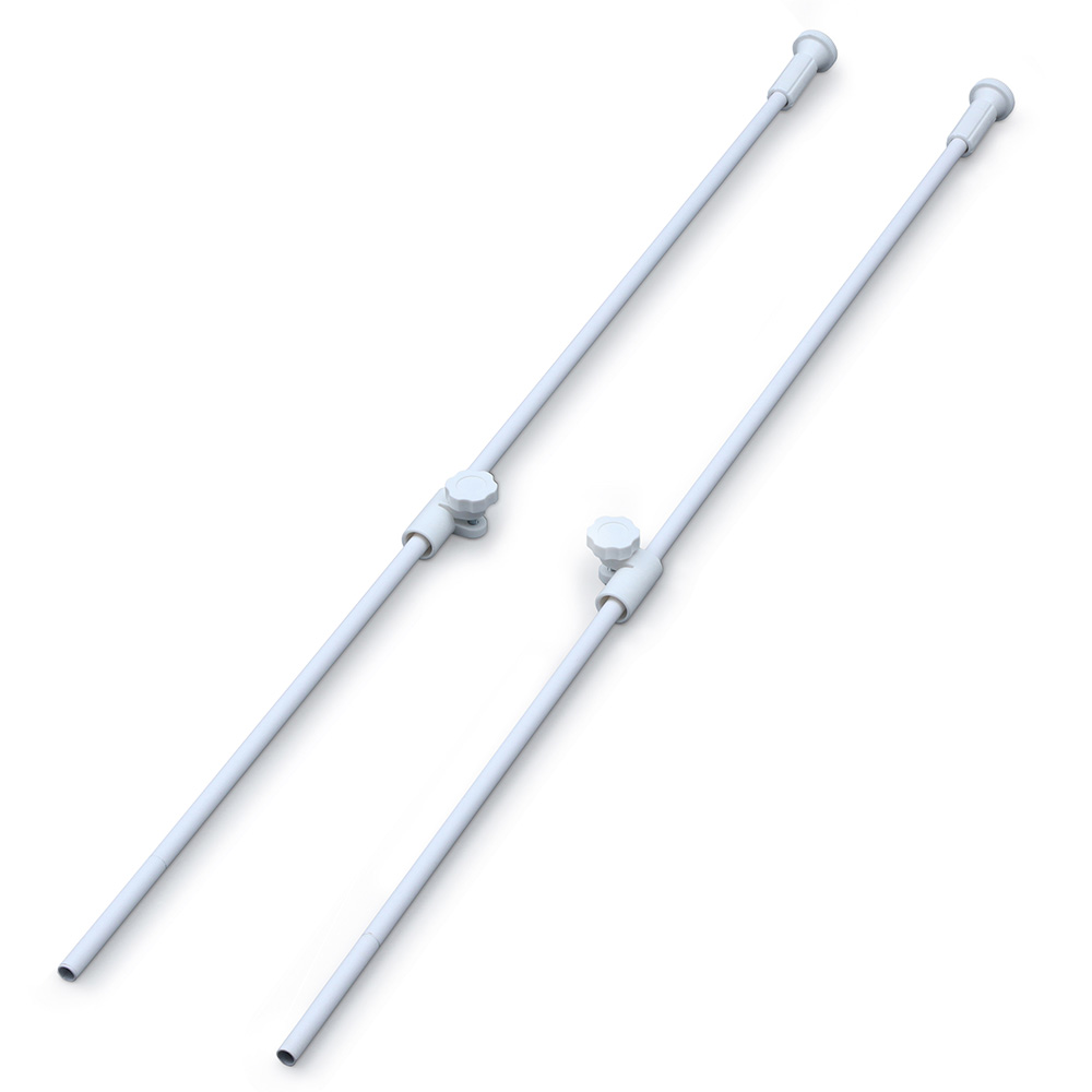 ���^�����b�N �˂�����|�[�� �����ő�100cm �Œ蕔�i�t�� �z���C�g �|�[�����a19mm �p�[�c ���b�N ���[ �J�X�^�}�C�Y